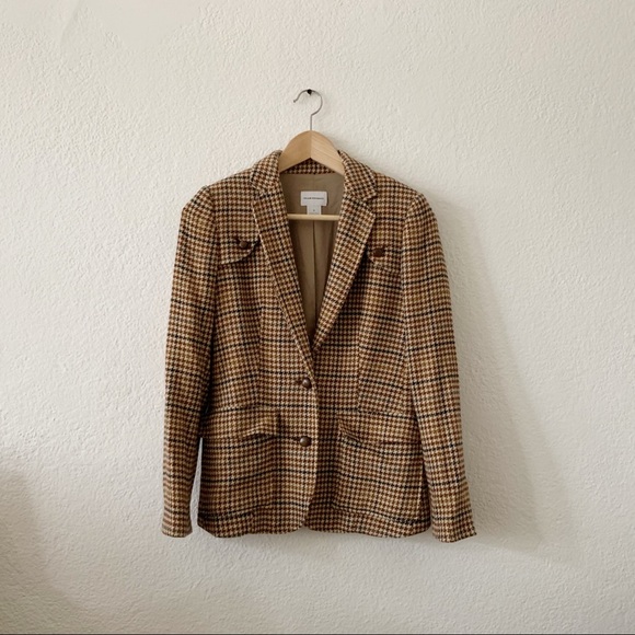Club Monaco Jackets & Blazers - Club Monaco houndstooth wool blend blazer